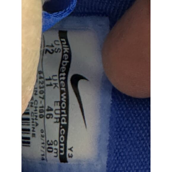 Size 12 - Nike Air Flightposite 2014 Knicks bs909 - Picture 10 of 10